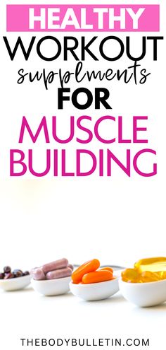 A variety of workout supplements for women, highlighting options for muscle building, beginners, and essential fitness supplements to support workout goals and muscle growth. Gym Supplements