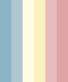 an image of the color palette in pastel tones