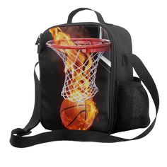 PRICES MAY VARY. 👍【Specifications】 Basketball lunch bag size: L: 10.5 x W: 8 x H: 4.5 inches.Basketball lunch bag,It can perfectly fit your lunch box, snacks, fruits, and even protein shake bottles. 👍【Material】 The Basketball lunch bag is made of 600D polyester Oxford cloth, which is strong and durable. The inner lining of the Basketball lunch box is EVA and PE cotton, which is easy to clean in the inevitable overflow situation. can be kept at high and low temperatures as much as possible to i Meal Prep Lunch Box, Lunch Box Cooler, School Lunch Bag, Lunch Box Snacks, Shake Bottle, Cooler Tote, Lunch Containers, Insulated Lunch Box, Picnic Bag