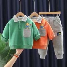 2 Pcs Clothing Set for Toddlers and Kids - Long Sleeves T Pants - Pink & Blue Baby Shop - Review Winter Long Sleeve Sets With Pockets, Winter Sets With Pockets And Long Sleeves, Green Cotton Winter Sets, Kids Co Ord Set, Suit For Boys, Baby Sweater And Pants Set, Kids Pants Boys, Baby Clothes Size Chart, Girls Clothing Online