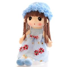 46723843719455|46723843752223|46723843784991 Handmade Dolls Patterns, Toy Room Decor, Soft Baby Dolls, Girl Sleeping, Handmade Dolls, Flower Fairy, Birthday Gifts For Kids, Rag Doll, Toys For Girls