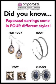 an advertisement for papaarazzi jewelry is shown in the advertizer's facebook