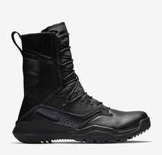 Trendy Fashion NIKE SFB 2 8 =NEW= SIZE 10.5 SPECIAL FIELD BLACK TACTICAL BOOTS AO7507-001, Mens Shoes Nike Lace-up Combat Boots For Outdoor, High-top Techwear Boots With Vibram Sole, Techwear High-top Boots With Vibram Sole, Military Lace-up Boots With Reinforced Toe, Rugged High-top Shock Resistant Boots, Abrasion-resistant Combat Boots For Outdoor Work, Combat Boots With Vibram Sole For Sports, Combat Boots With Vibram Sole For Outdoor Activities, Functional High-top Combat Boots For Sports