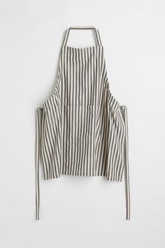 an apron that is hanging on the wall