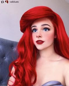 Ariel Halloween, Ariel Halloween Costume, Ariel Makeup, Disney Princess Makeup, Ariel Costumes, Mermaid Cosplay, Little Mermaid Costume