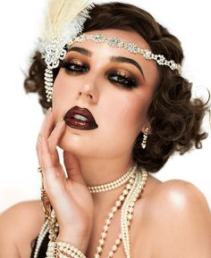 Roaring 20s Makeup, 1920’s Makeup