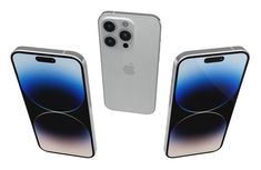 two iphones are shown next to each other with the same design on their sides