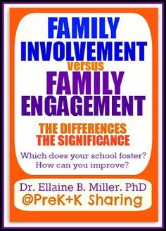 the family involvement guide for parents and children to learn how to improve their child's behavior