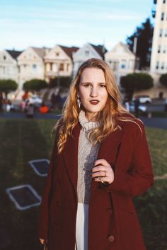 What To Wear In San Francisco At Each Season (According To A Local!) Cute Coats For Women, Cute Winter Coats, Winter Coats For Women, December Outfits, Twenty Something, Photography Advice