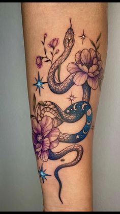 #BEAUTY ,#REALATIONSHIPS #Fashion #Outfits #SUMMER Outfits #Animals Panther With Flowers Tattoo, Skeleton And Flowers Tattoo, Tattooing Tips, Black Snake Tattoo, Snake Tattoo Meaning, Small Snake Tattoo, Tattoos About Mom, Magic Tattoo Ideas, Tattoos Behind Ear