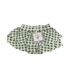 Kate Quinn Double Skirted Bloomer Pattern: Green Gingham Size: 3-6 Months 96% Modal, 4% Spandex Smoke Free Home Tags: Skirt, Bloomers, Bottoms, Girls, Baby, Kids Clothing, Zara, Gap, Old Navy, Carter’s, Cat & Jack, Kyte Baby Bloomer Pattern, Kyte Baby, Kate Quinn, Green Gingham, Cat & Jack, Kids Bottoms, Kids Clothing, 6 Months, Gingham