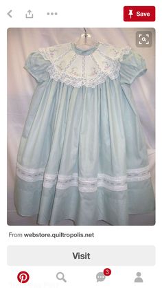 Basic Embroidery, Christening Dress, Christening Gowns, Baby Sewing, Mode Vintage