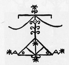 a drawing of a tree with three branches