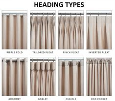 how to choose the right curtain type for your window or drapes in 6 easy steps