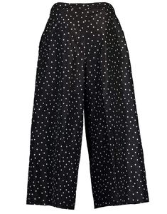 Carolina Herrera silk taffeta screen printed wide leg pant with a mini dot print.95% Cotton, 5% PolyurethanMade in Italy H.e.r Aesthetic, Polka Dot Pants, Marissa Collections, Pants Details, Printed Wide Leg Pants, Silk Taffeta, Wide Leg Pant, Clothing Size Chart, Top Sales