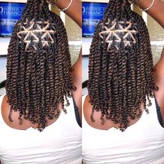 Triangle Twist Braids, Twist With Triangle Parts, Double Twist Braid, Triangle Parts Locs, Natural Hairstyles For Winter, Twists Natural Hairstyles, 2 Strand Twist Styles Natural, Triangle Twist, Afro Hair Inspiration