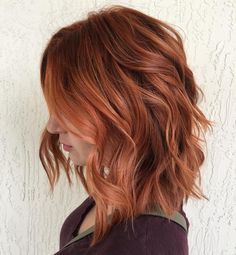 Hair Color 2017, Aveda Hair Color, Aveda Hair, Hair Color Auburn, Copper Hair Color, Hair Color Shades, Shoulder Length Hair Cuts, Hair Shades