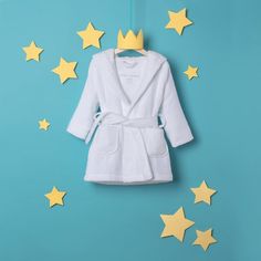 Children's Hooded Cotton Bathrobe - White + Kimono White Robe For Kids, Bath Robe Kids, Bath Robes For Boys, Cotton Bathrobe, White Kimono, Pajama Robe, Giza, Style Expert, Kids Pajamas