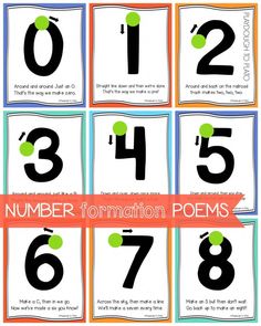 the number formation game for children to play