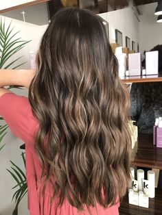 Long Brown Hair, Balayage Brunette, Hair Color Balayage