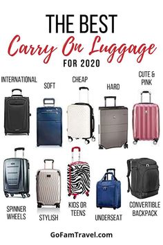 Carry On Bags, Underseat Carry On, Hard Case Luggage, Carryon Bag, European Travel Tips, Rolling Bag