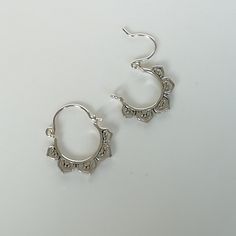 A PAIR of indian style sterling silver ear hoops. Size: 18 x 20 mm Price listed is for a pair of ear hoops. These earrings are made of 925 hypoallergenic sterling silver. All my pieces are sent in a gift box. I can include a personal message from you if needed. You are welcome to contact me at... bhavnakwintra1956@gmail.com More hoops: https://www.etsy.com/your/shops/TheSilverGame/tools/listings/section:26305414 More earrings: https://www.etsy.com/your/shops/TheSilverGame/tools/listings/section: Bohemian Round Hoop Earrings For Everyday, Bohemian Small Hoop Earrings For Everyday, Everyday Small Hoop Bohemian Earrings, Bohemian Small Hoop Single Cartilage Earring, Everyday Bohemian Round Hoop Earrings, Everyday Bohemian Hoop Earrings, Traditional Teardrop Hoop Earrings Nickel Free, Traditional Nickel Free Teardrop Hoop Earrings, Bohemian Small Hoop Plug Earrings