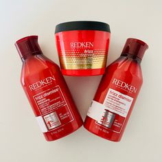 Redken Frizz Dismiss Shampoo Conditioner Mask Set Bundle New Lot Of 3 Brand New / Authentic / Never Used / Unopened Expiration Date Is Valid. Redken Frizz Dismiss Shampoo 10.1 Fl Oz/300 Ml Redken Frizz Dismiss Conditioner 10.1 Fl Oz/300 Ml Redken Frizz Dismiss Hair Mask 8.5 Fl Oz/250 Ml The Price Is Firm. Please Don’t Send Me Offer Red Hair Shampoo, Redken Shampoo And Conditioner, Redken Frizz Dismiss, Redken Shampoo, Redken All Soft, Dry Brittle Hair, Redken Hair Products, Shampoo And Conditioner Set, Herbal Essences