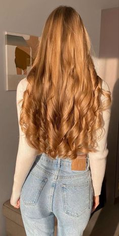 Vacation Hairstyles, Ginger Hair Color, Honey Blonde Hair, Strawberry Blonde Hair, Long Red Hair, Golden Hair, Hair Red, Hair Inspiration Color, Long Red