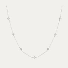 Type: Station Chain Necklace Material: 925 Sterling Silver Stone: Zircon Weight: 1.89g Length: 40-45cm Color: Silver/Gold Item: Sold as 1 piece Silver Cubic Zirconia Charm Necklaces, Tarnish Resistant, Silver Tarnish Resistant Charm Necklaces With Cubic Zirconia, Silver Cubic Zirconia Necklace With Cable Chain, White Cubic Zirconia Necklace With Cable Chain, Diamond White Cubic Zirconia Necklace With Cable Chain, Silver Tarnish Resistant Fine Diamond Necklace, Silver Tarnish-resistant Fine Jewelry Diamond Necklace, Silver Diamond Station Necklace With Delicate Chain, White Sterling Silver Diamond Necklace With Delicate Chain