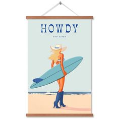 a woman holding a surfboard on the beach