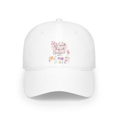 White Casual Hat As Gift, Casual Cotton Hat Gift, Casual Cotton Hats As A Gift, Cotton Dad Hat With Letter Print As Gift, Casual Baseball Cap With Flat Bill As Gift, Personalized Cotton Baseball Cap As A Gift, Personalized Cotton Baseball Cap As Gift, White Curved Brim Baseball Cap As A Gift, Casual Flat Bill Hat Gift