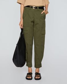 61% Cotton, 37% Polyester, 2% Spandex Mid-rise Tapered legs Paneling detail Utility pockets on front and side Patch pockets on back Unlined Dry clean only Pant Women, Derek Lam 10 Crosby, Utility Pockets, Utility Pants, Isabel Marant Etoile, June 2024, Loeffler Randall, Derek Lam, Denim Coat