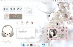 🌷🎀 - - Macbook, macbook inspo, macbook setup, macbook setup inspo, macbook layout inspo, macbook layout, aesthetic, cute, pink, miffy, shoujo, sawako, macbook decor, aesthetic macbook inspo, desktop, desktop wallpaper, macbook widgets How To Decorate Macbook Desktop, Macbook Clear Case With Stickers, Laptop Icons Aesthetic, Cute Desktop Wallpaper Macbook, Shoujo Desktop Wallpaper, Sawako Desktop Wallpaper, Macbook Notes Aesthetic, Ipad Set Up Ideas Homescreen School, Cute Mac Wallpapers Aesthetic