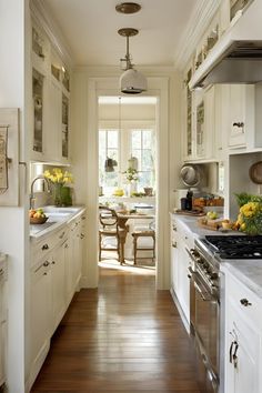 the kitchen is clean and ready for us to use in the day or night time