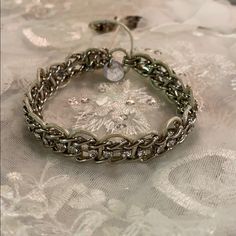 Here Is Another Listing For A Leather And Rhinestone Bracelet With Two Charms, Both Flowers. Because This Bracelet Has Been Tried On Several Times, Some Of The White Leather Has Come Off. For That Reason, I Will Reflect This In The Price. Just Because An Area Of The Leather Is Worn Off Does Not Alter The Workings Of This Bracelet! And I Take Special Orders, So Please Text Me With Anything You Can Think Of Such As Bracelets, Necklaces, And Earrings! Horse Bracelet, Wide Cuff Bracelets, Snap Jewelry, Buckle Bracelet, Jade Bracelet, Beaded Cuff, Gold Bracelet Chain, Rhinestone Bracelet, Vintage Bracelets