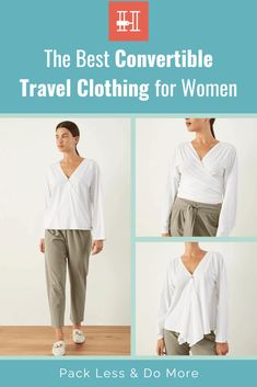 Looking to save space and pack light? Easy - look no further than the versatile, space-saving features of convertible travel clothing. Get some of our top picks in this post! Pack less and do more. Multi Wear Dress, Convertible Clothing, Simple Maxi, Space Saving Hacks, Travel Clothing, Revolve Dresses, Travel Clothes Women, Pack Light