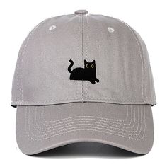 Season:All Seasons; Gender:Men's; Style:Casual,Fashion; Hats Category:Baseball Cap,Sun Hat,Trucker Hat; Occasion:Daily,Street; Material:Polyester; Function:Sunscreen,Breathable,Adjustable; Pattern:Cat; Front page:FF; Listing Date:05/24/2024; Head Circumference:56-60 Gray Baseball Cap For Summer, Trendy Gray Baseball Cap For Spring, Gray Snapback Hat For Spring, Trendy Cat Design Hats With One Size Fits Most, Trendy Cat Design Hat One Size, Trendy Cat Design Hat One Size Fits Most, Trendy Cat Design Hat (one Size Fits Most), Trendy Adjustable Cat Design Hat, Trendy Adjustable Hat With Cat Design