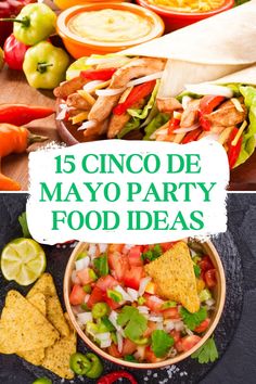 cinco de mayo party food ideas