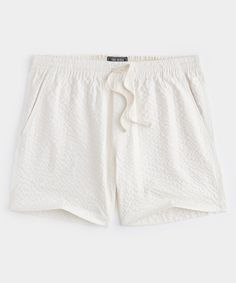 An off-duty essential that combines the polish of a dress short with the comfort of athletic wear. With pull-on styling and a softly tailored shape, this is your all-day, everyday summer short. The fabric is a unique, textured seersucker with a tonal stripe that gives it a chic, modern look. In other words, perfect for making an easy impact on hot summer days — especially when your agenda includes the 3Bs (biking, beach and BBQ). 74% Cotton, 24% Polyester, 2% Spandex 5” Inseam (Also Available in Todd Snyder, Seersucker Shorts, Savile Row, Menswear Inspired, Dress Short, Athletic Wear, Off Duty, Summer Shorts, A Dress