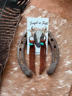 Our best selling Darby tassels now come in mini size! Perfect for those who like smaller earrings. They go great with any occasion; date night, summer concert or rodeo! **Earrings may vary slightly from the photo** Materials: Genuine Leather Faux turquoise bead Lightweight Earrings hang from lead and nickel free, silver hoops Size: 4” L Rodeo Earrings, Date Night Summer, Night Summer, Rustic Earrings, Handmade Jewelry Tutorials, Summer Concert, Lightweight Earrings, Small Earrings, Light Weight Earrings