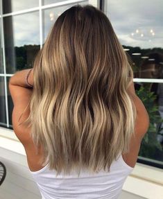 Bronde Hair, Ombré Hair, Long Blonde, Ombre Hair Color, Brown Hair With Highlights, Hair Color Balayage