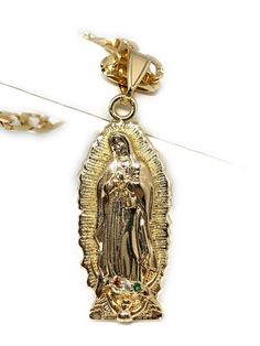 (Interested in wholesale? Message us!) *Hablamos español! Cadena De Oro Laminado De 26 Pulgadas Con Medalla De Virgen De Guadalupe Trusted Seller Buy With Confidence Superb Feedback No Fuss Returns Policy Paypal verified No Hidden Costs Brand new 26 inch gold Laminated Fígaro chain with gold Laminated Virgin Mary medallion. Chain is 5mm in width. Comes packaged inside an individual box. OFFER Special Fair Pricing Free Shipping BUY NOW! We accept payment by any of the following methods: PayPal Pl Virgin Mary Pendant, Figaro Necklace, Catholic Jewelry, Jewelry Fashion Trends, Girly Jewelry, Stylish Jewelry, Virgin Mary, Heart Design, Cross Pendant