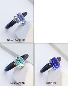 "* Choose your crystal color: - When ordering don't forget to choose your favorite crystal color in the \"personalization\" section . - Another way to choose your crystal stone color is to send us your selection at the \"note to seller\" request on checkout. * Stone size: 10x8mm * Silicone color - Black. * All sizes are available- True to size - The ring is not stretchy. * Base metal: Brass. -------------------- 🎁 Great gift for her * Gifts sent direct to recipient. * Please include your messag Silicon Rings, Silicone Ring Women, Rubber Rings Wedding, Expensive Engagement Rings, Cut Rings, Emerald Cut Ring, Rings Blue, Swarovski Ring, Ring Emerald Cut