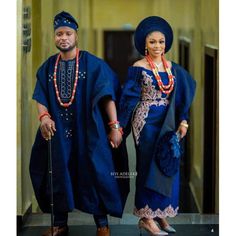 Yoruba Traditional Wedding Attire, Nigerian Wedding Attire, Nigerian Traditional Wedding, Nigerian Outfits, Native Dress, Traditional Wedding Attire, African Traditional Wedding, Couples Outfit, Nigerian Styles