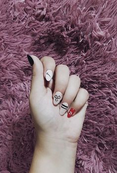 Tvd Nails, Harry Potter Nails Designs, Teen Wolf Art, Harry Potter Nails, Teen Nails, Teen Wolf Scott, Cute Acrylic Nail Designs, Wolf Design