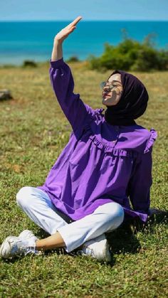 Muslim Outfits Summer, Outfits Muslim, Mode Ulzzang, Mode Turban, Modern Hijab Fashion, Modest Fashion Hijab, Muslim Outfits Casual, Muslim Fashion Hijab Outfits, Iranian Women Fashion