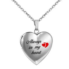 PRICES MAY VARY. ❤MATERIALS❤: Polished love heart locket, made with Stainless Steel,antiallergic and no harm to health.Platinum Plated,keep the color not easy to fade. Engraved Always in my heart. ❤SIZES❤: Love heart locket necklace pendant with chain length:45cm/18" + 5cm/2".Weight:9g. ❤EXQUISITE CRAFT❤: Love heart Locket necklace pendant for Mom Wife Girlfriend,fit every women girl and kids,packaged in a purple velvet drawstring bag for easy gift-giving. ❤DESIGN CONCEPT❤: Platinum Plated creat Kids Packaging, Enamel Locket, Back Photo, Always In My Heart, Engraved Locket, Picture Pendant, Picture Engraving, Purple Gift, Heart Locket Necklace