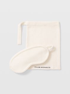 For that special someone (or yourself—we won't tell). This gift set is made from luxe wool-cashmere and features a super-comfy eye mask with a matching drawstring pouch for easy storage. Mask Photoshoot, Mask Cream, Women's Shoes Accessories, Drawstring Pouch, Club Monaco, Easy Storage, Logo Embroidered, Accessories Shop, Monaco