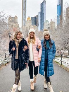 Nyc Day Trip Outfit Winter, Nyc Christmas Outfit, New York Winter Fashion, New York Winter Outfit, Chicago Trip, Winter Nyc, York Christmas, Winter Mode Outfits