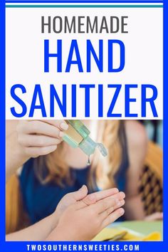 a hand sanitizer is being used to help children learn how to use it